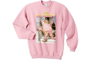 Sanfran Clothing Mr Blobby Homage Top Funny UK Tribute Gift for TV 90's Icon Legend Noel Jumper Sweater