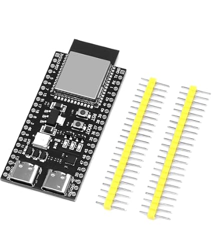 Carte De Développement ESP32-S3 - Dual USB-C, WiFi, Bluetooth, 16 Mo Flash, 8 Mo PSRAM - Pour Projets IoT, Arduino
