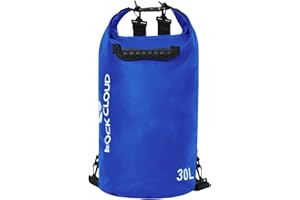 ROCK CLOUD Dry Bag Waterproof 30L Dry Sack for Kayaking Rafting Boating Beach Surfing Swimming Canoe Camping Hiking Fishing Ski