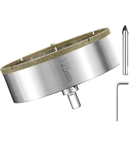 Gatenzaag diamantboor, 10 stuks, 6-30 mm, tegelboor, holle