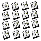 Paquete Incluye: 16 x Filtros Filtros HEPA repuestos de Accesorios para iRobot Roomba Serie 800 900 870 880 980