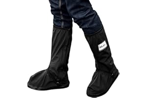 Mecmbj Gamaschen wasserdicht, Gamaschen wandern, 2 Stück Outdoor Gamaschen, atmungsaktive verstellbare Gamaschen für Unisex, Beinschutz Wandergamaschen für Wandern, Bergsteigen, Skifahren (schwarz)