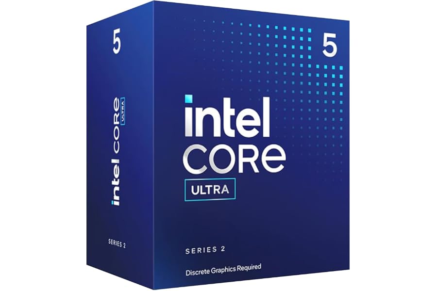Amazon listing image: Intel® Core™ Ultra 5 Desktop Processor 225F 10 cores (6 P-cores + 4 E-cores) up to 4.9 GHz