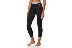 Odlo Thermo Leggings Damen Merino 200 I Merino Unterwäsche Damen I Warme Thermounterwäsche