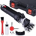 SAHAPA 850W Electric Sheep Shears, Pro Alpaca Goats Llama Clipper, Pet Grooming Shearing Shaver Trimmer, Dog Haircut Machine, 6 Speed - for Sheep Dogs Animal Livestock with Thick Coats Fur Hair