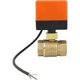 Motorized valve 220v normally open valve 2-way heating 1/2 3/4 1 1-1/4 1-1/2 2 inch (1 inch DN25)