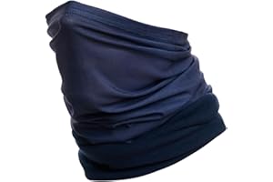 Hilltop Bufanda con Forro Polar Multiusos, Braga de Cuello para Motorista, Bufanda de Tubo, Máscara de Esquí, Bandana, Diseño Actual y en Colores de Moda, Ideal para Hombre y Mujer