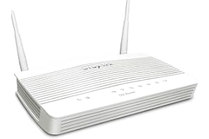 DrayTek Vigor 2763ac Wireless Router, VDSL2/ADSL2+, 4 x GbE LAN Port, Built-In VDSL Modem, Mesh WLAN, Ideal For Small Business