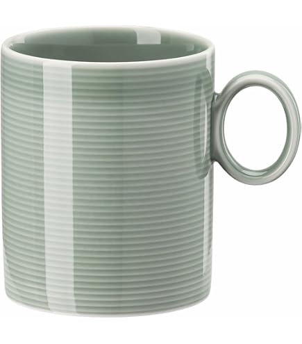 Thomas Loft By Rosenthal 2 Bicchieri Con Manico, Porcellana, Collezione Ice Blue, 0,38L