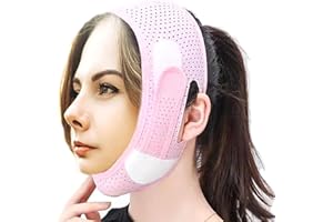 IFUDE Masque V-Line pour un visage jeune | Dissolvant double menton | Lifting Band | Masque anti-rides | Peau raffermissante du visage