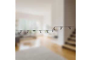 BRILONER - Schienensystem Luxtrail Komplettset, 8x LED Spots, U-Form/Z-Form, Lampen, Schwenkbar, Lichtschienensystem Decke, Strahler Schiene, Deckenlampe, Deckenleuchte, Spotlight, 5m, Schwarz