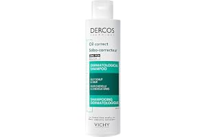 Vichy Dercos Technique Oil Control Shampoo Sebo Regolatore Trattante, 200 ml
