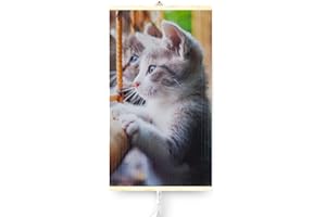 TRIO Infrared Wall mounted Picture Heater. Far Infrared Heating Panel 420W (Kitten)