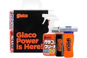 SOFT99 3 Piece Windscreen Sealant Kit - Glaco DX Windscreen Seal & Glaco Glass Compound & Glaco De Cleaner