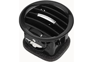 YMIKO Kratka Wentylacyjna Deski Rozdzielczej, Deska Rozdzielcza A/C Okrągła Kratka Wylotu Powietrza 13203702 Zamiennik Pasuje do Do Do D 2006-2014