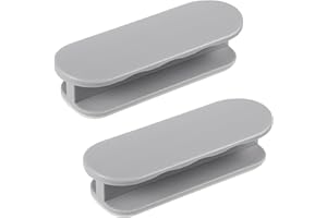 sdhiiolp Lot de 2 poignées de porte de balcon adhésives poignées de porte de terrasse extérieure poignées de tiroir pour portes en verre et fenêtres tiroirs portes d'armoire-gris