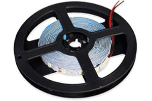 VETRINE IN RETE Vetrineinrete® Striscia 300 led smd curvabile e modellabile strip 5 metri luce bianca fredda 6500k per formare lettere e curve bobina adesiva 12V forma S IP22 A76