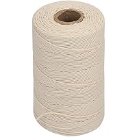 Vivifying 200m Bäcker Bindfäden, 3-lagig Baumwoll-Garn für die Küche, lebensmittelunbedenklich. Ideal zum Verschnüren…