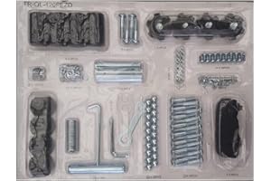 unbeatableoffers Fitting For Sportspower 10ft Trampoline SparePart Nuts Bolts,Screw,Spring Tool Complete (TR-QL-120FEZD)