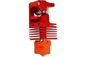 POLISI3D Aggiornamento bimetallico Heatbreak ad alta velocità Direct Drive estrusore a doppio ingranaggio in acciaio temprato Hotend per Creality Ender 3 pro / V2, Ender 5/Pro/Plus, CR10 S4, S5 stampante 3D