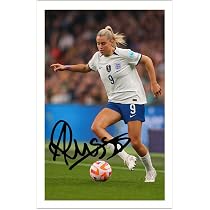 thumbnail image 2 of Alessia Russo Signed 6x4 Inch Photo – Pre-Printed Autograph, England Lionesses, Football Gift 2 of 4