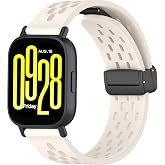 Rongep Xiaomi ile Uyumlu Air Loop Kordon Redmi Watch 5 Active/Lite/Watch S4/Watch 2/2Pro/S3/S1/S1Pro i&ccedil;in Manyetik Kilit Toka