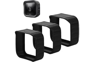 Silicone Cover Compatible with Blink Outdoor Camera, Weatherproof Protective Cover with Hat Brim for Outdoor Indoor Home Security Camera System, 3 Pack