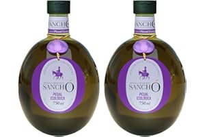 AROMA & TRADITION SANCHO Aceite de Oliva Virgen Extra Sancho | Variedad Picual Ecológico 100% - 1 Botella PET (plástico alimentario) de 750ml | Directo del productor hasta tu mesa | Calidad nutricional excepcional