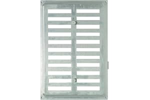 Brinox – Grille avec volet roulant, argent, B70390A