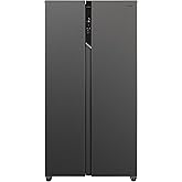 Candy CHSVN-174X, Side by Side Refrigerator, Width 91 cm, Capacity 532L, Inverter, Total No Frost, 2 Vegetable Drawers, Digit