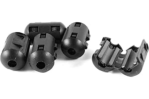 UXCELL sourcing map Lot de 5 UF50B 6 mm de diamètre à filtres antiparasites EMI et RFI en Ferrite