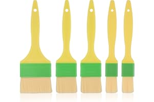 LUTER 5 Pezzi Pennelli per Pasticceria, Multifunzionale per Alimenti, Olio, Burro, Salsa, Liquido per Uova, Spazzola per Barbecue, Cucina e Accessori