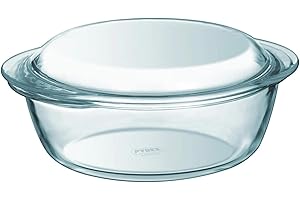 PYREX ESSENTIALS - Cacerola Boro Con Tapa 1,6L+0,5L