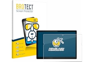 brotect Glass Screen Protector Film compatible with Lenovo ThinkPad X12 Detachable Gen 2 - Glass-Foil 9H Protection [Scratch Resistant, High Clarity]