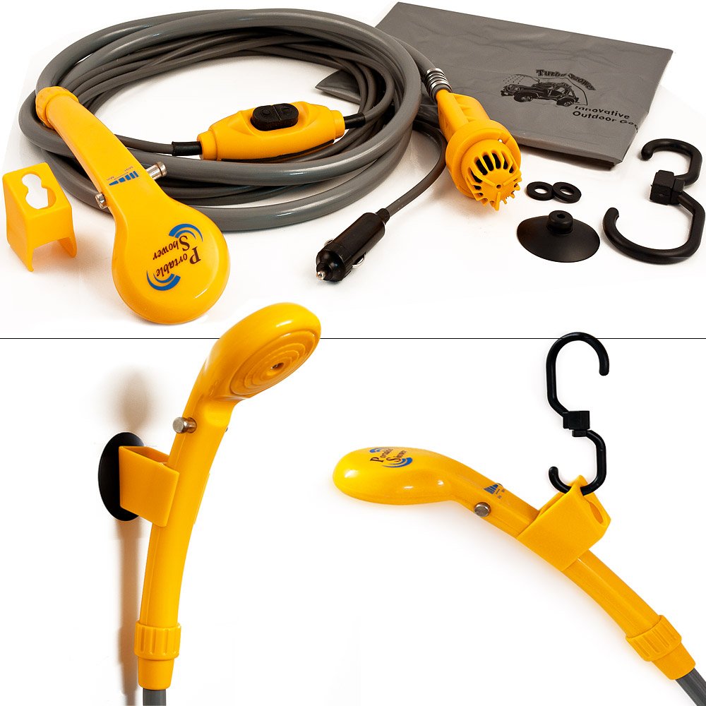 BITSYZ RV Kit Box Doccia Esterno Nero For Roulotte RV Oto Di Barca - Foto 9