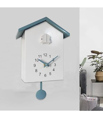 Vintage Koekoeksklok Met Muziek, Antiek Massief Houten Zwarte Woud Koekoeksklok Quartz Chalet Stijl Decoratieve Mute Wandklok Mode Creatieve Schommel Klok Voor Huisdecoratie Vintage Koekoeksklok Met Muziek, Antiek Massief Houten Zwarte Woud Koekoeksklok Quartz Chalet Stijl Decoratieve Mute Wandklok Mode Creatieve Schommel Klok Voor Huisdecoratie