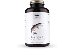 ‎KRÄUTERHANDEL SANKT ANTON KRÄUTERHANDEL SANKT ANTON - 400 Omega 3 Fischöl Kapseln - 1500 mg Tagesdosis Fischöl - Hochdosiert - Hochwertige Fettsäuren - Deutsche Premium Qualität (400 Kapseln)…