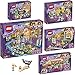 Produktbild Lego Friends Freizeitpark 6er Set 41127 41128 41129 41130 41133 30399 Spielspaß + Raketen-Karussell + Hot-Dog-Stand + Großer Freizeitpark + Autoscooter + Bowling - sofort lieferbar!