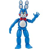 Five Nights at Freddy's Toy Bonnie - Jumpscare &Ouml;zelliği ve Karanlıkta Parlayan G&ouml;zl&uuml; 5 İn&ccedil; Eklemli Fig&uuml;r
