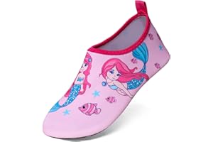 YloveM Kleinkind Schwimmschuhe Kinder Wasserschuhe Mädchen Jungen Kinder Beachschuhe rutschfeste Aquaschuhe Strandschuhe für Baby Strand Schwimmbad Surfen Garten Beach Pool