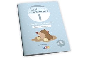 LECTURAS COMPRENSIVAS 1 - Cuaderno de Lecturas Comprensivas GEU | Libro aprender a Leer | Pauta Cuadrícula - Sílabas directas 1 | Editorial GEU