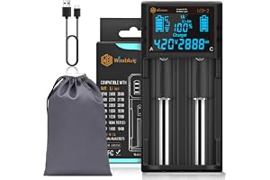 LCD-2 AA 18650 batteriladdare 3,7 V 1,2 V, LCD-skärm kan visa kapaciteten, 2 A snabbladdare för Litiumjon-batterier 26650 217