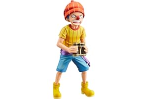 Banpresto BP18626 Figura Buggy One Piece Dxf The Grandline Children 13 cm, Multicolor