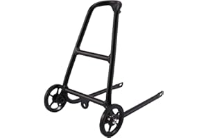 Katigan Aluminum Alloy Q Type Bike Rear Rack for Brompton with Easy Wheels Bicycle Holder Luggage Shelf Bicycle Accessories