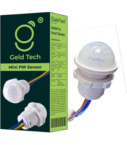 AM312 Mini PIR Motion Sensor Detector Module For Arduino - White, Human Body IR Detection