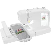 2 in 1 Embroidery &amp; Sewing Machine- Computer Controlled Embroidery-With Pedal &amp;Touch Screen (12 Languages, Incl. Spanish) Imp
