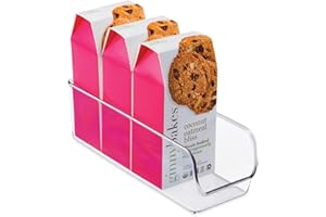 INTERDESIGN iDesign Organizer cucina con manico, Contenitore cucina in plastica extra large senza coperchio, Scatola cucina ideale per cassetti, dispensa e molto altro, trasparente