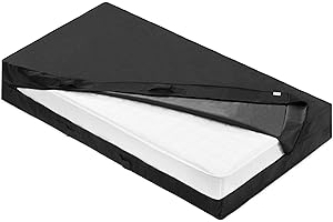 Navaris Pokrowiec ochronny na materac, 90 x 200 x 25 cm, torba do przechowywania, ochrona przed kurzem, pleśnią, wytrzymały i oddychający