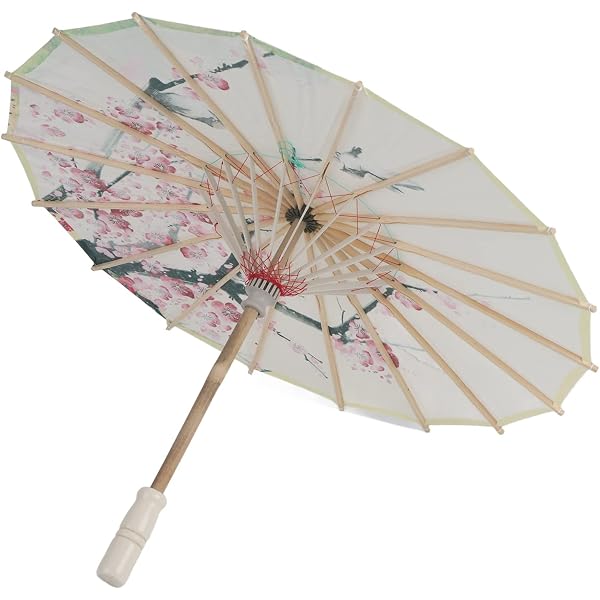 2 Ombrelli Decorativi Giapponesi In Carta Oleata, 30x23 Cm, Con Fiori Colorati, Per Matrimoni E Foto