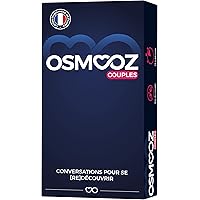 Jeu Couple - OSMOOZ - 180 Cartes fabriquées en France – Idée Cadeau Femme & Homme - Jeu de société